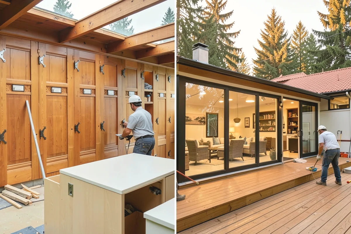 Family Room Addition in Monroe, Snohomish County, WA - Design the room and its connection to the home