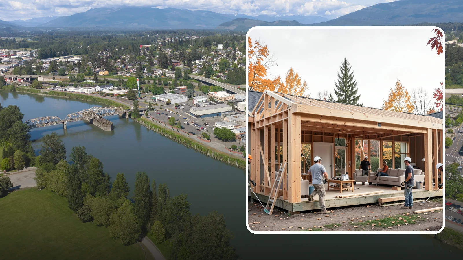 Family Room Addition in Mount Vernon, Skagit County, WA - A family room addition creates a large, open gathering space for everyday living and entertaining.