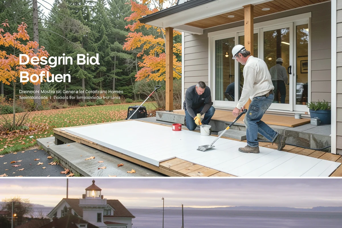 Family Room Addition in Mukilteo, Snohomish County, WA - We enclose the large footprint during summer's dry stretch so finishes proceed comfortably indoors afterward.