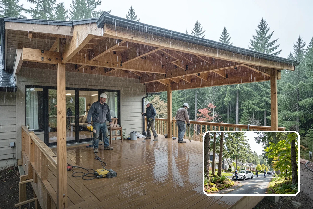Family Room Addition in Normandy Park, King County, WA - Creates a spacious hub for gathering and entertaining