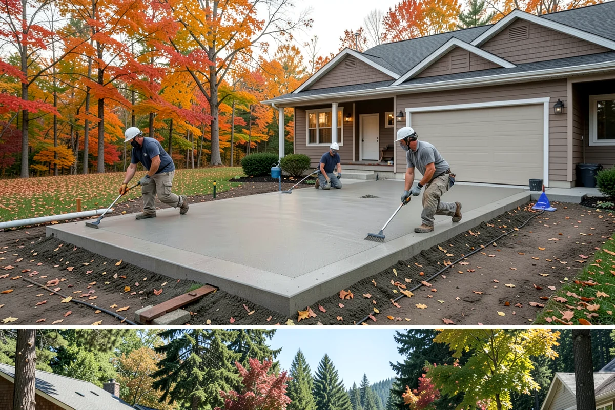 Family Room Addition in Orting, Pierce County, WA - We enclose the large footprint during summer's dry stretch so finishes proceed comfortably indoors afterward.