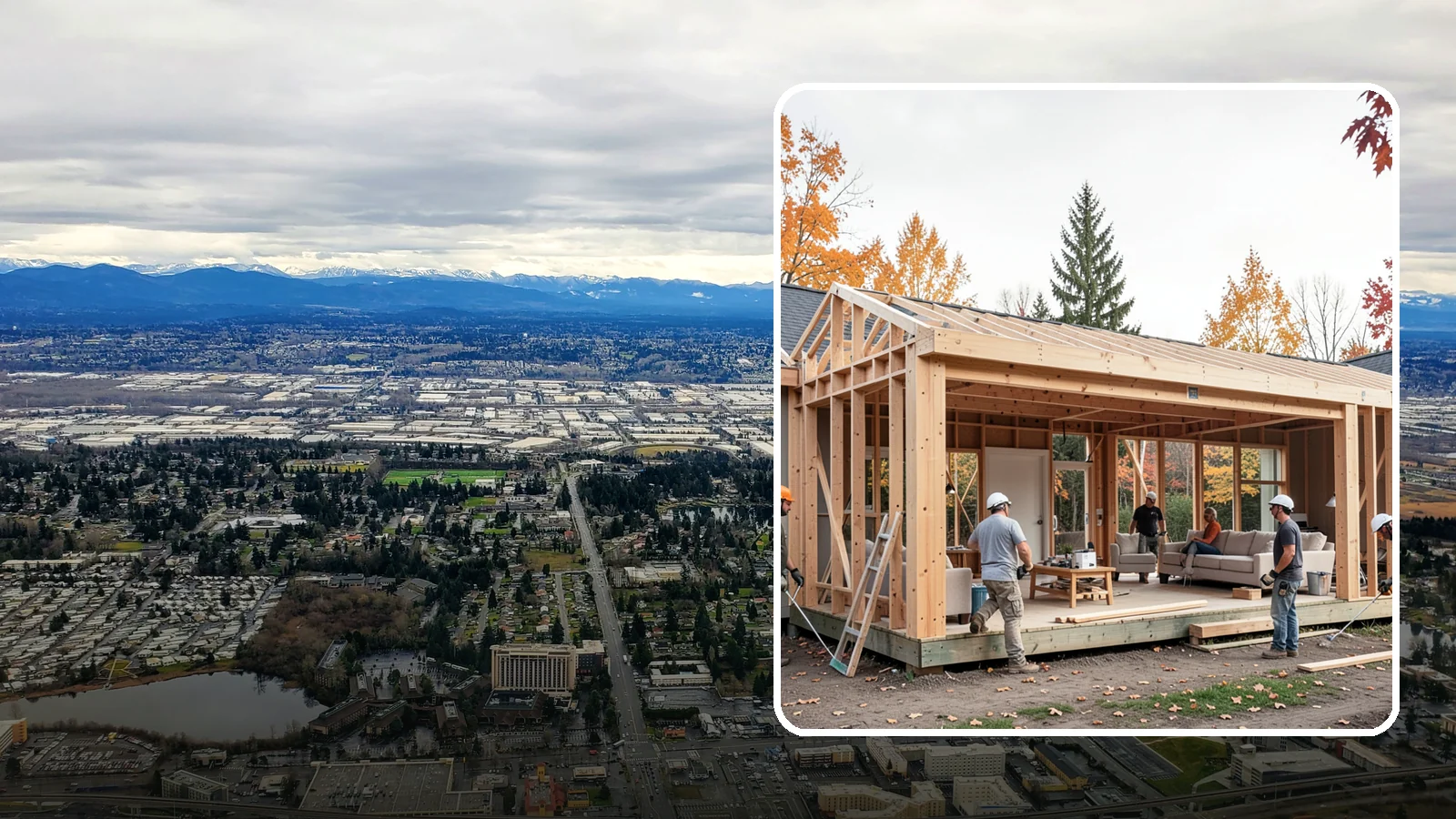 Family Room Addition in SeaTac, King County, WA - A family room addition creates a large, open gathering space for everyday living and entertaining.