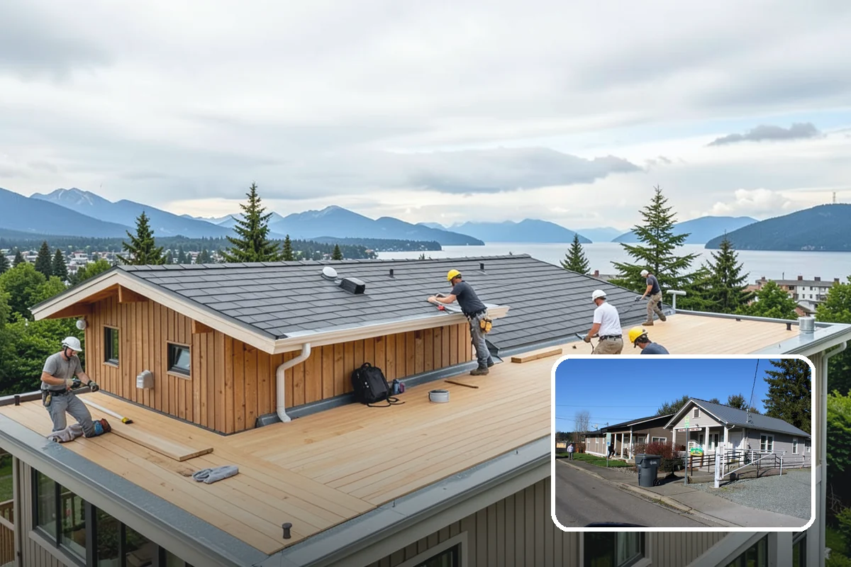 Family Room Addition in South Prairie, Pierce County, WA - Creates a spacious hub for gathering and entertaining