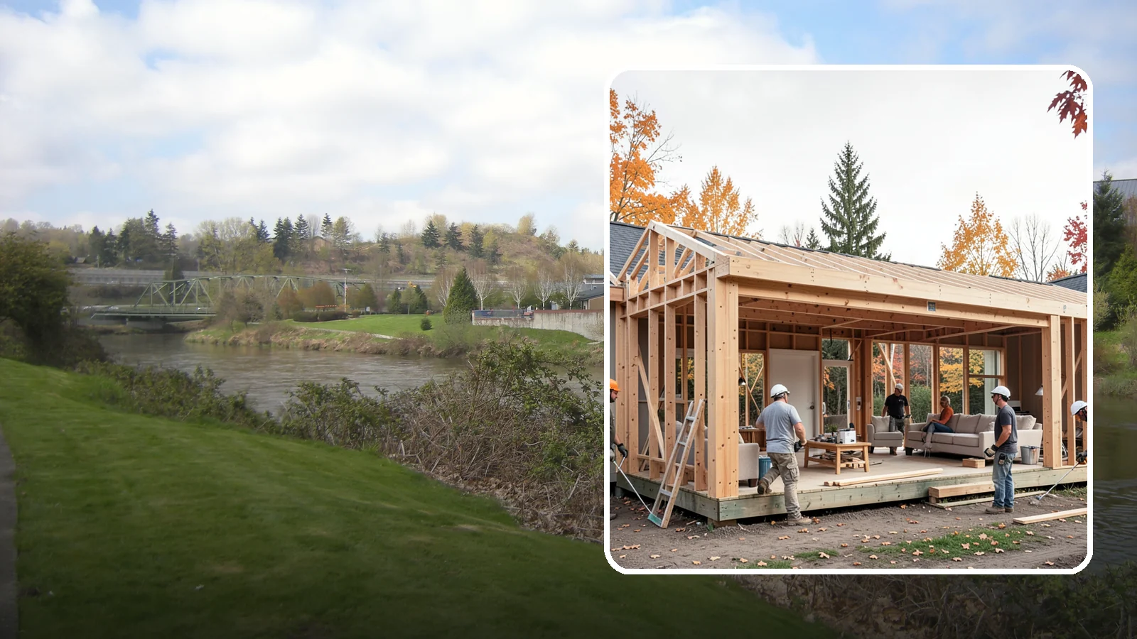 Family Room Addition in Tukwila, King County, WA - A family room addition creates a large, open gathering space for everyday living and entertaining.