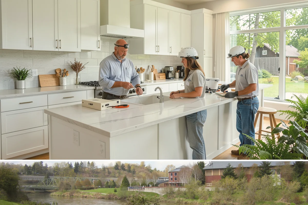 Family Room Addition in Tukwila, King County, WA - We enclose the large footprint during summer's dry stretch so finishes proceed comfortably indoors afterward.
