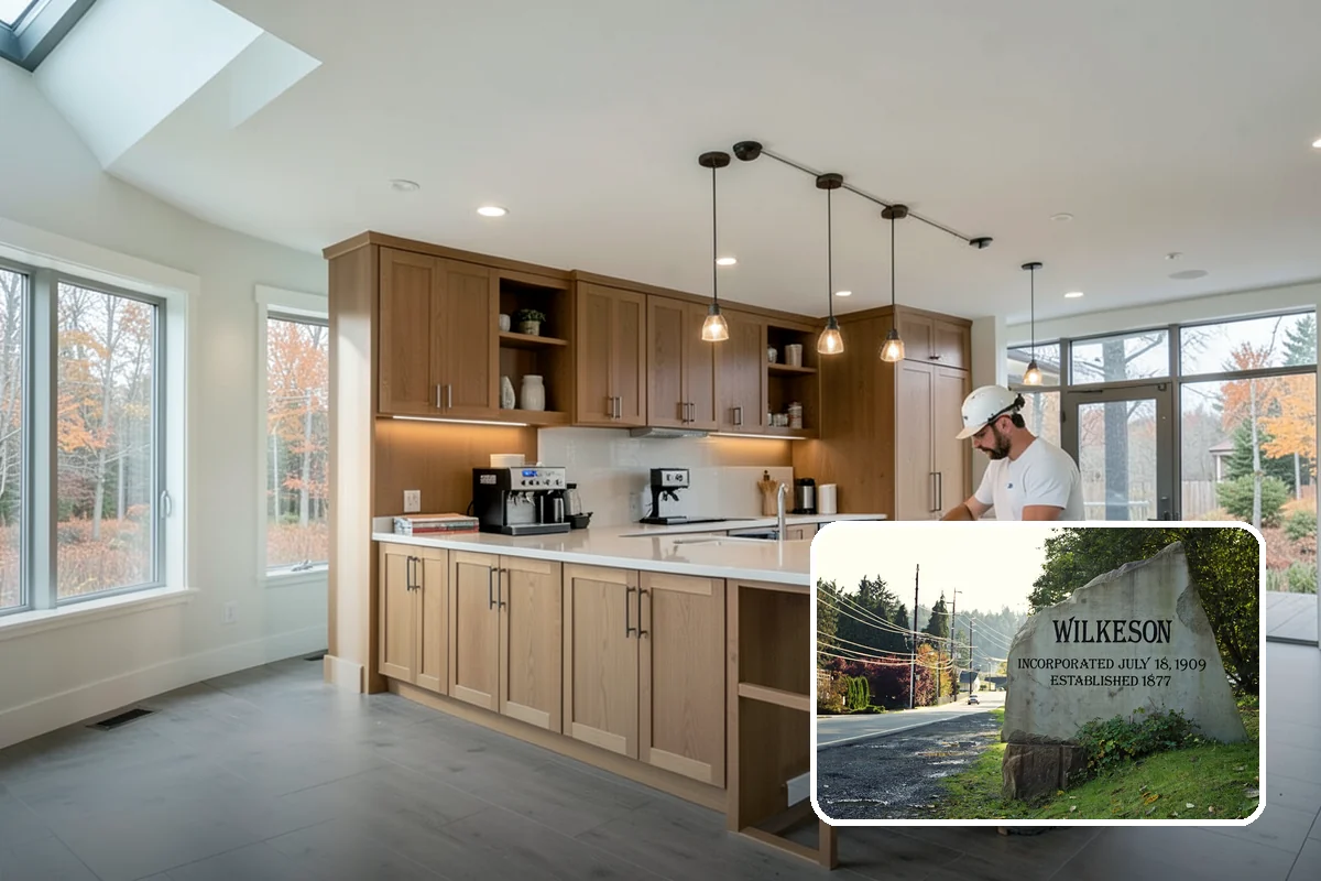Family Room Addition in Wilkeson, Pierce County, WA - Creates a spacious hub for gathering and entertaining