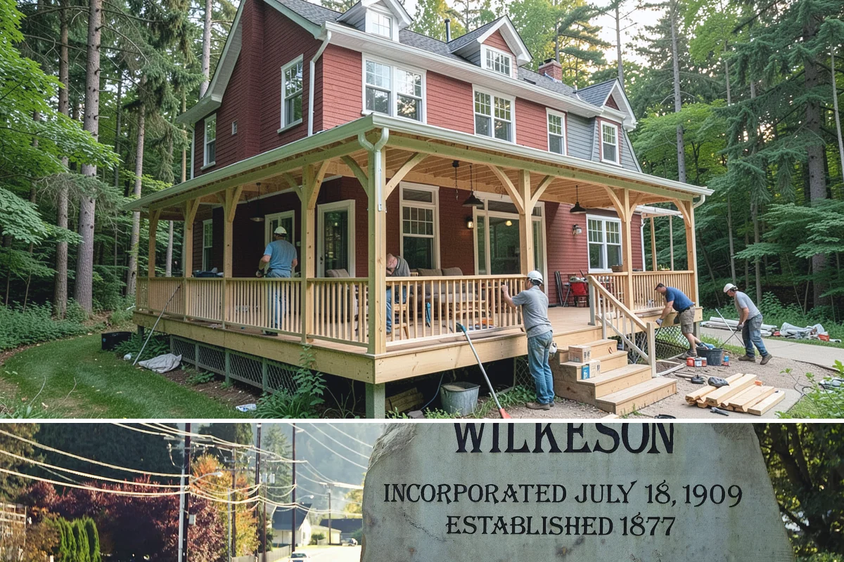 Family Room Addition in Wilkeson, Pierce County, WA - We enclose the large footprint during summer's dry stretch so finishes proceed comfortably indoors afterward.