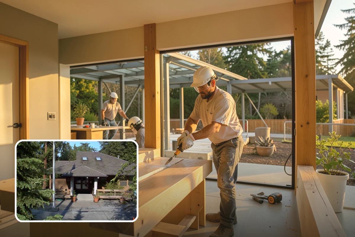 Family Room Addition in Yarrow Point, King County, WA - Creates a spacious hub for gathering and entertaining
