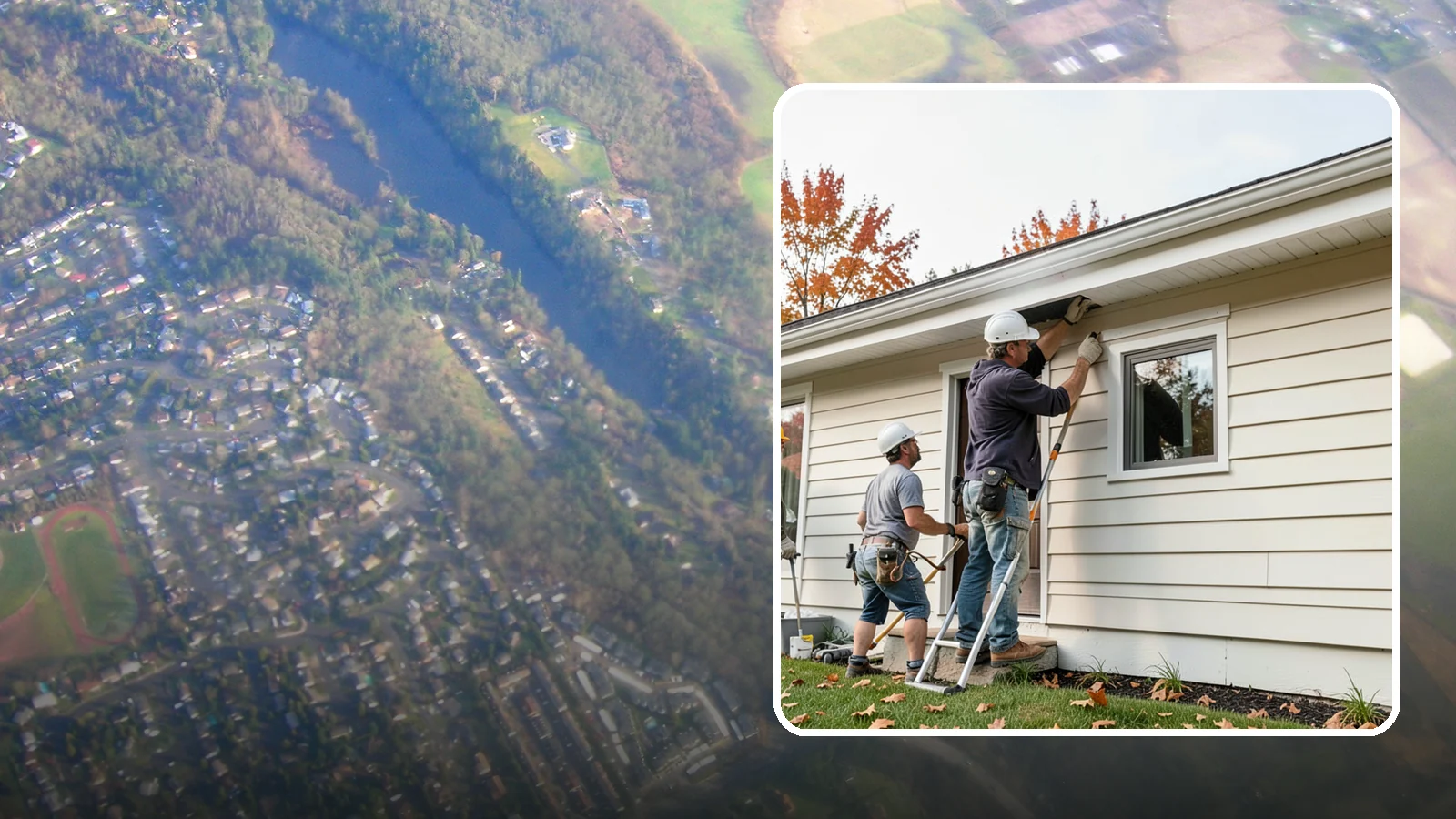 Fascia Repair in Algona, King County, WA - Fascia repair that restores the roofline board protecting your gutters and eaves.