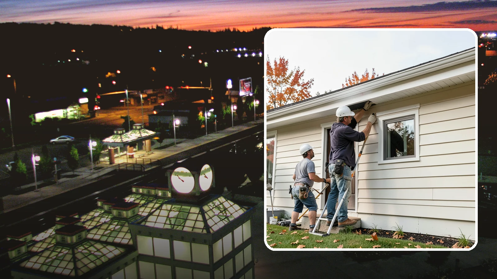 Fascia Repair in Auburn, King County, WA - Fascia repair that restores the roofline board protecting your gutters and eaves.