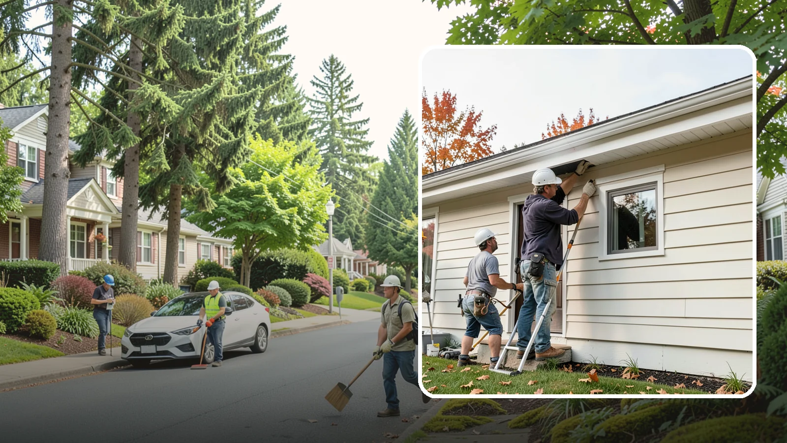 Fascia Repair in Beaux Arts Village, King County, WA - Fascia repair that restores the roofline board protecting your gutters and eaves.
