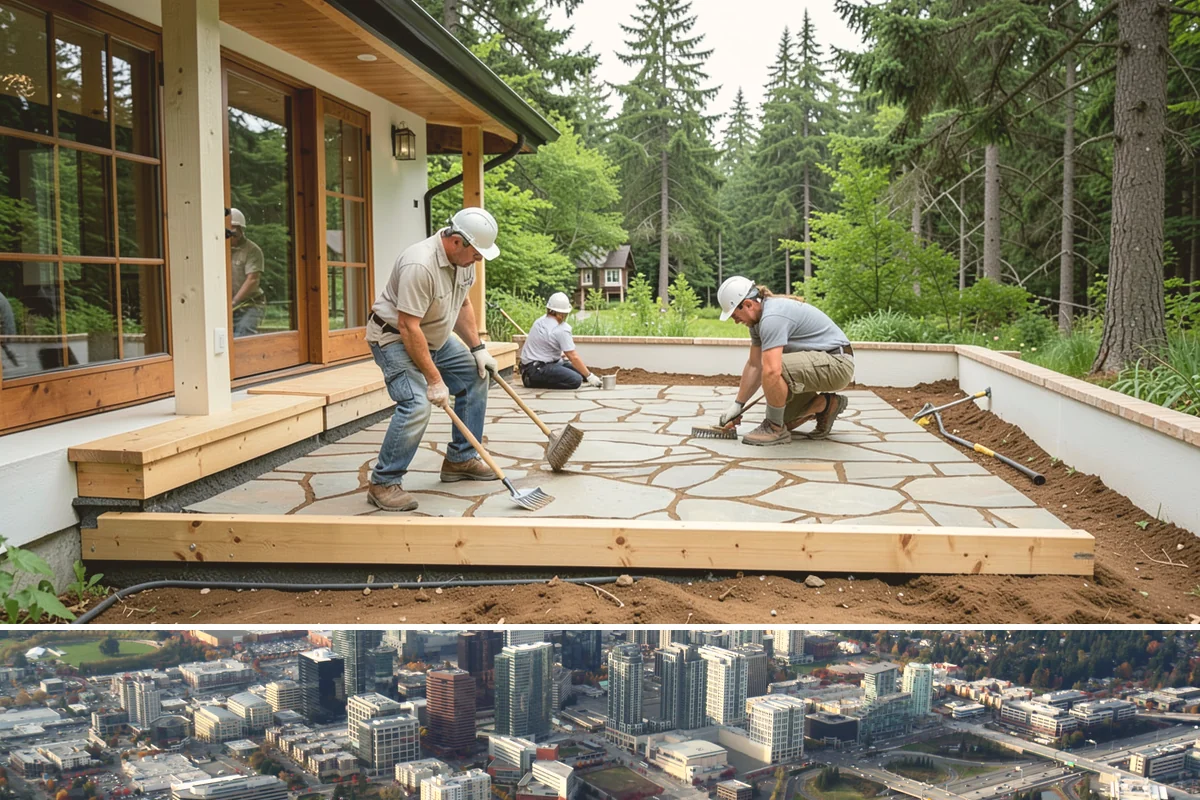 Fascia Repair in Bellevue, King County, WA - Dry-season scheduling lets the repair and finish cure before heavy rain returns.