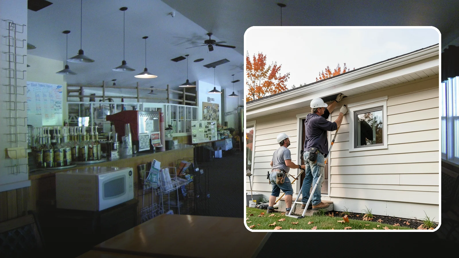 Fascia Repair in Black Diamond, King County, WA - Fascia repair that restores the roofline board protecting your gutters and eaves.