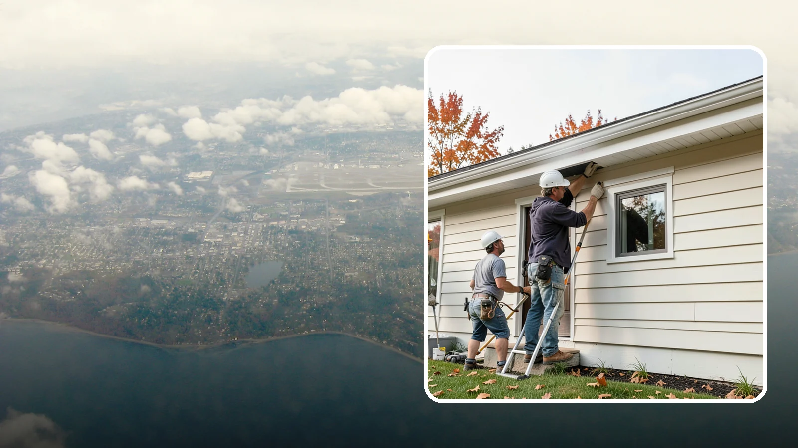 Fascia Repair in Burien, King County, WA - Fascia repair that restores the roofline board protecting your gutters and eaves.