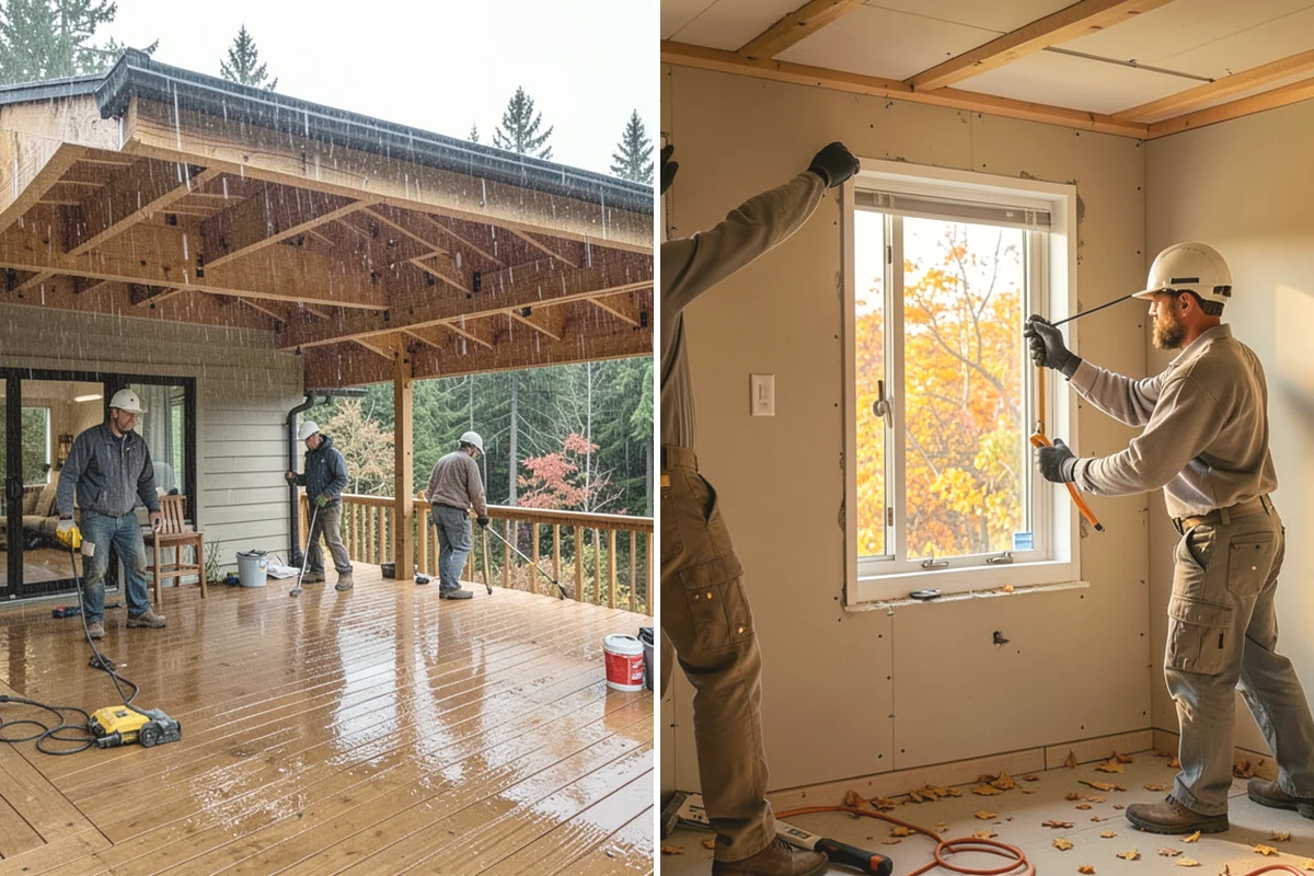 Fascia Repair in Burien, King County, WA - Inspect the fascia and gutter attachment