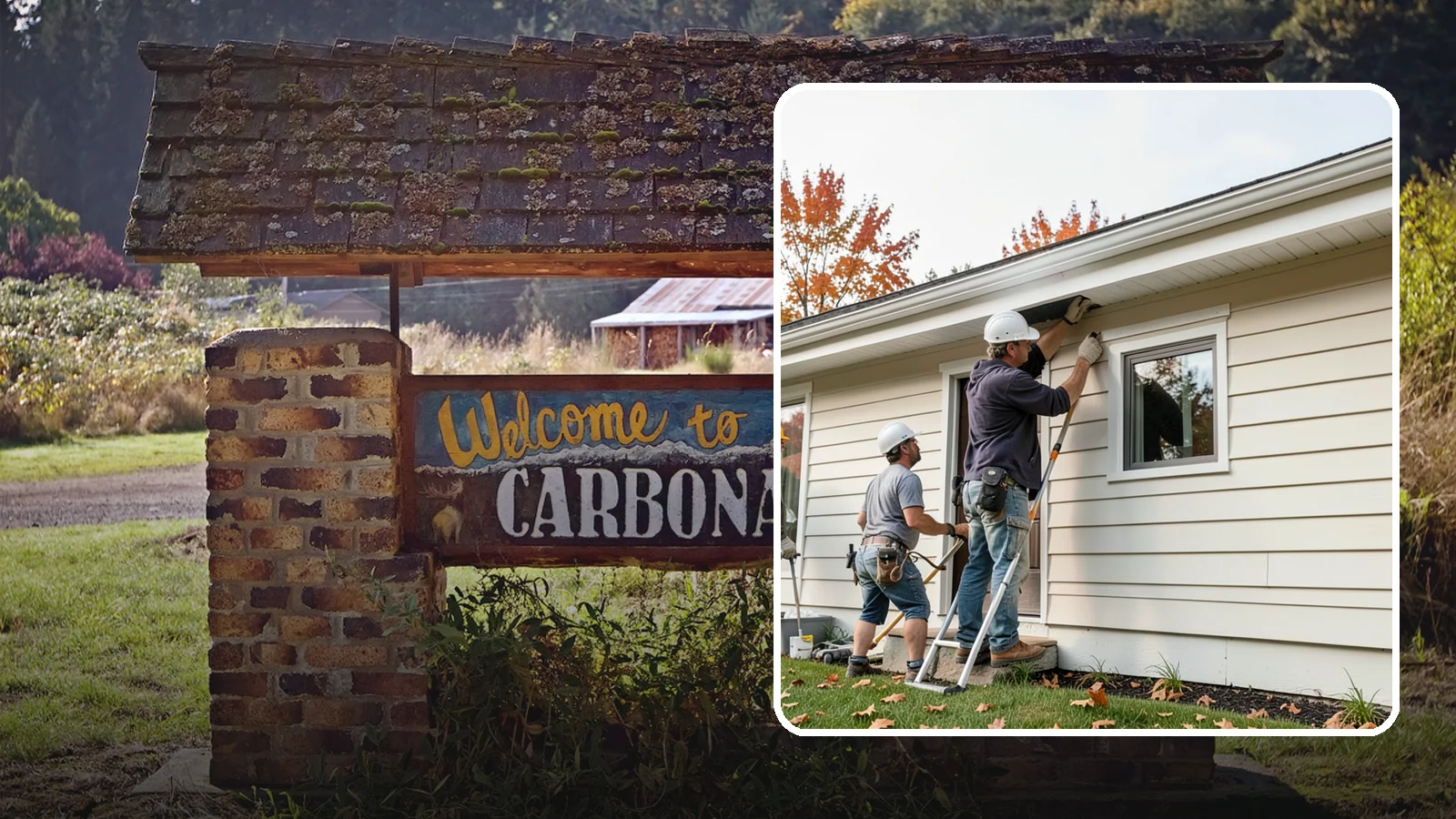 Fascia Repair in Carbonado, Pierce County, WA - Fascia repair that restores the roofline board protecting your gutters and eaves.