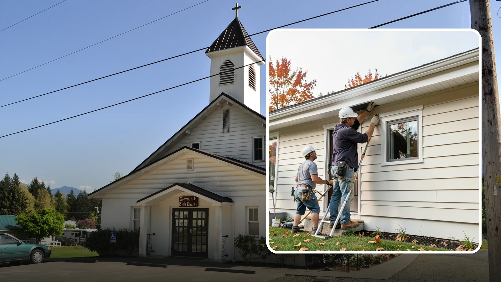 Fascia Repair in Concrete, Skagit County, WA - Fascia repair that restores the roofline board protecting your gutters and eaves.