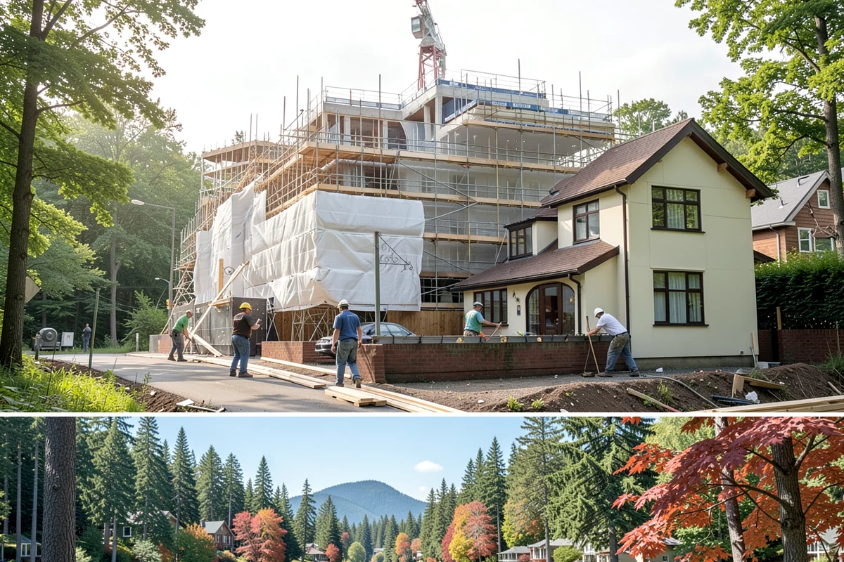 Fascia Repair in Covington, King County, WA - Dry-season scheduling lets the repair and finish cure before heavy rain returns.