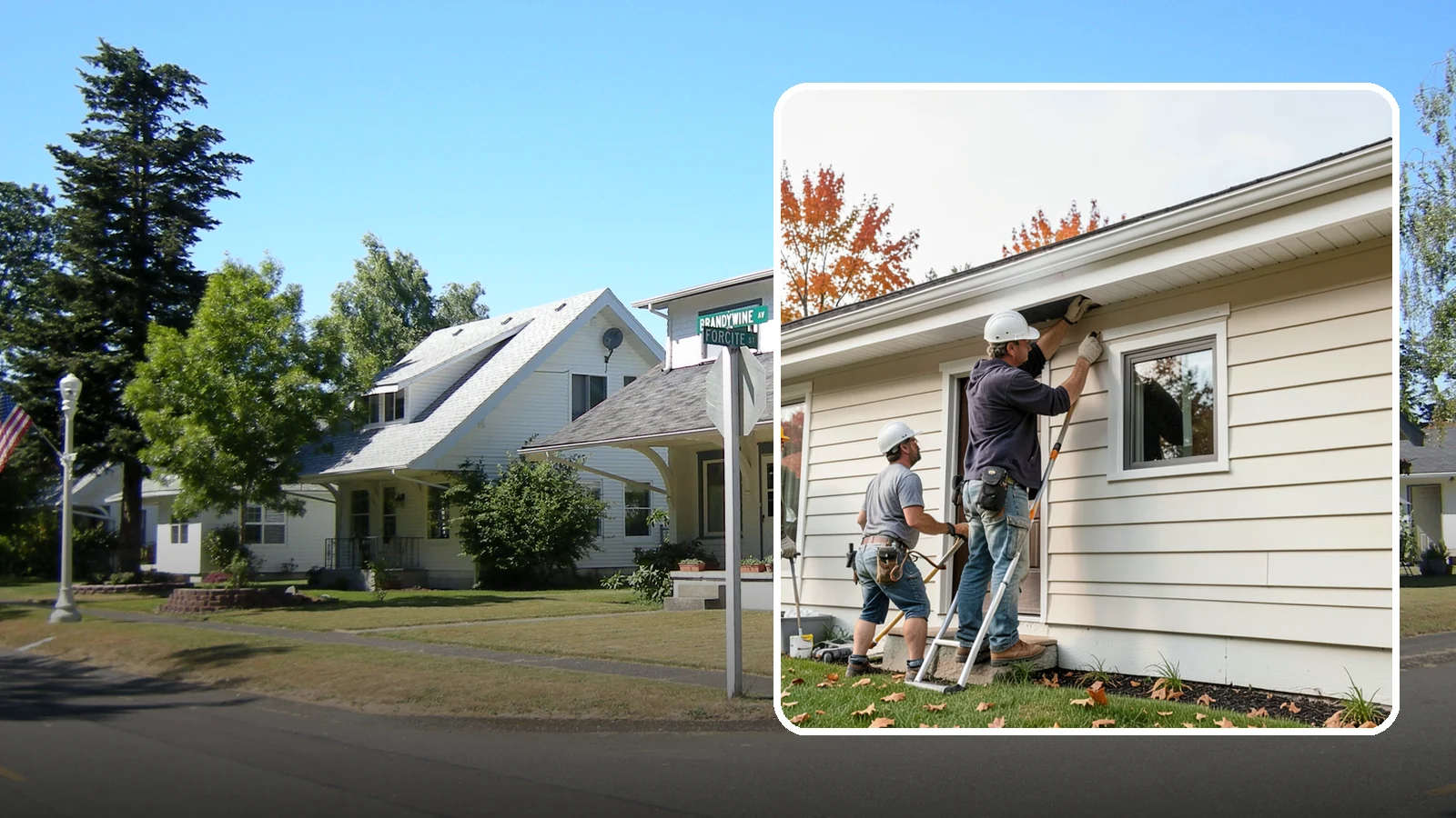 Fascia Repair in DuPont, Pierce County, WA - Fascia repair that restores the roofline board protecting your gutters and eaves.