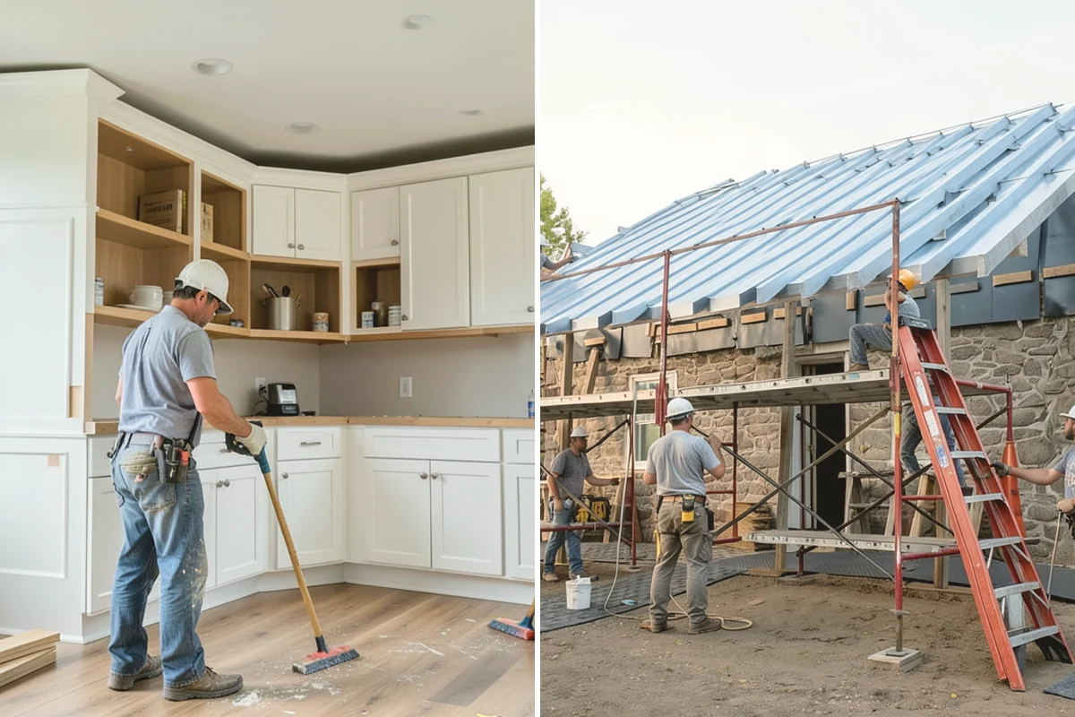 Fascia Repair in Duvall, King County, WA - Inspect the fascia and gutter attachment