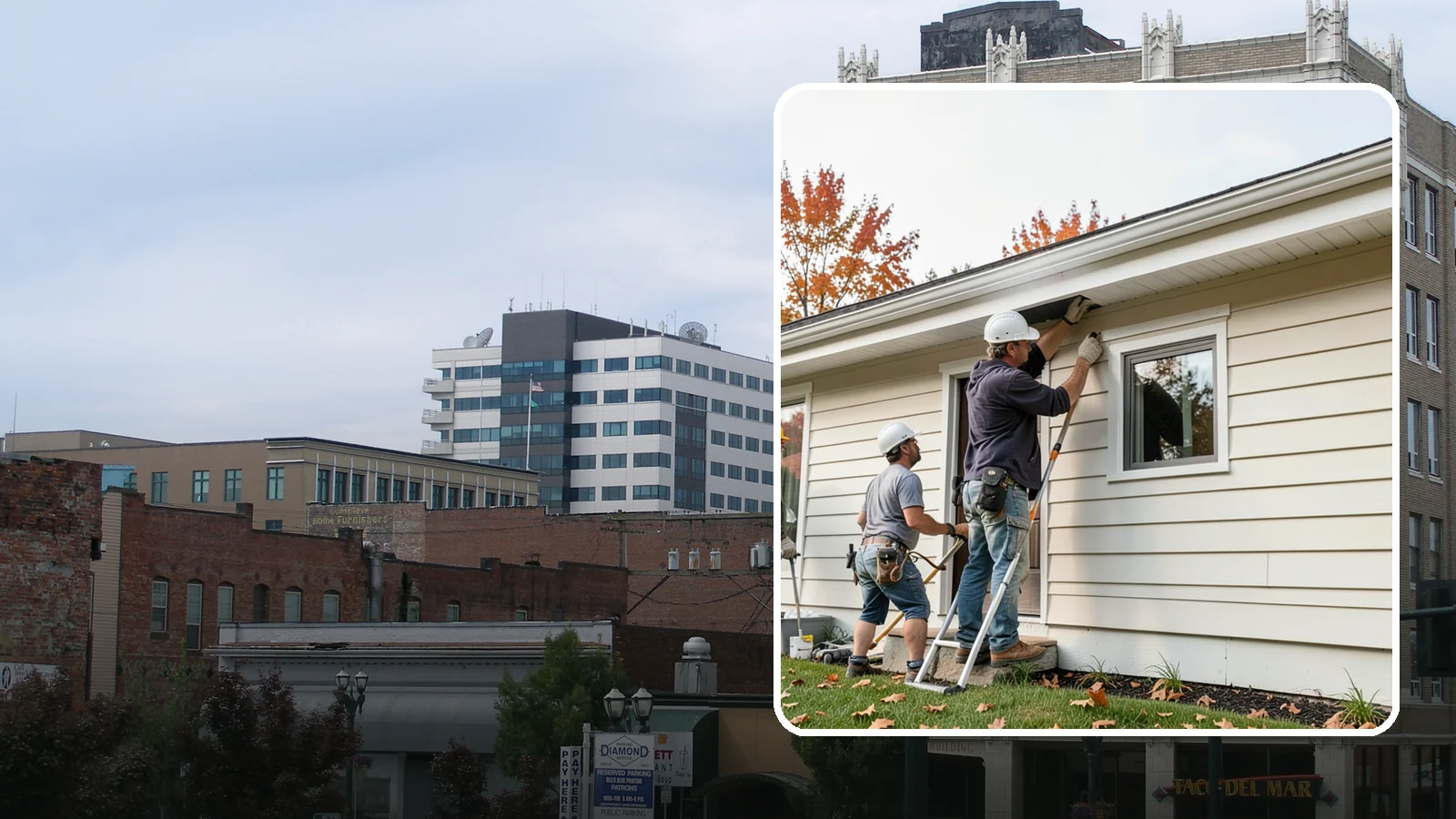 Fascia Repair in Everett, Snohomish County, WA - Fascia repair that restores the roofline board protecting your gutters and eaves.