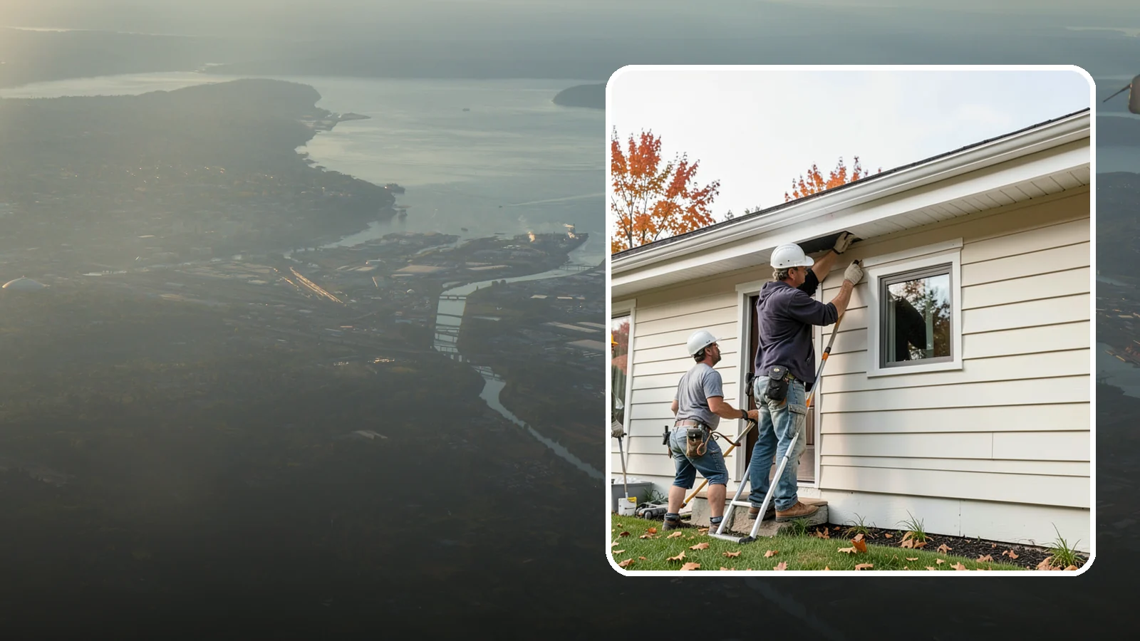 Fascia Repair in Fife, Pierce County, WA - Fascia repair that restores the roofline board protecting your gutters and eaves.