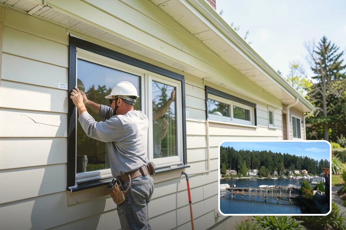 Fascia Repair in Gig Harbor, Pierce County, WA - Restores a solid mounting for gutters
