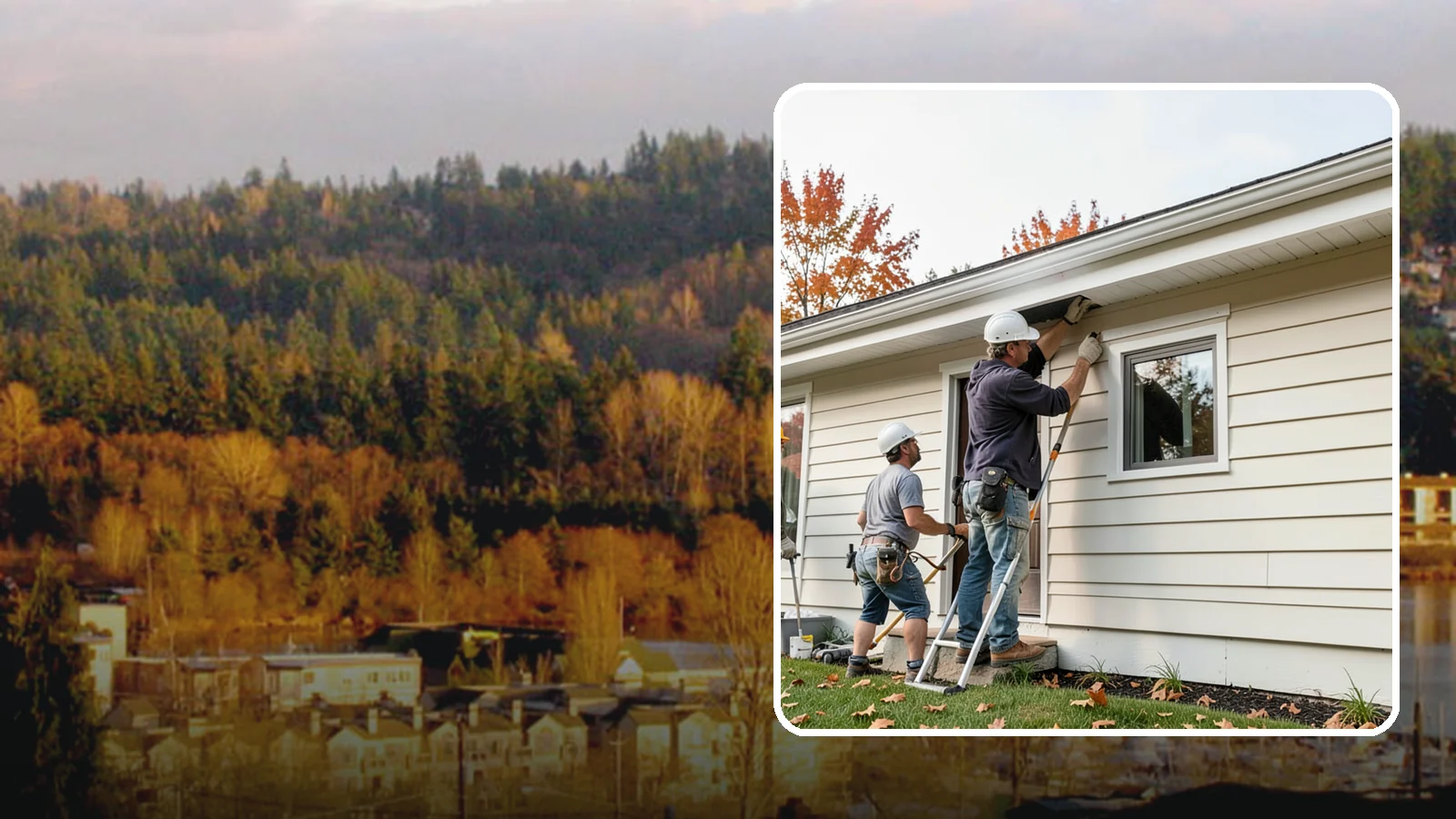 Fascia Repair in Kenmore, King County, WA - Fascia repair that restores the roofline board protecting your gutters and eaves.