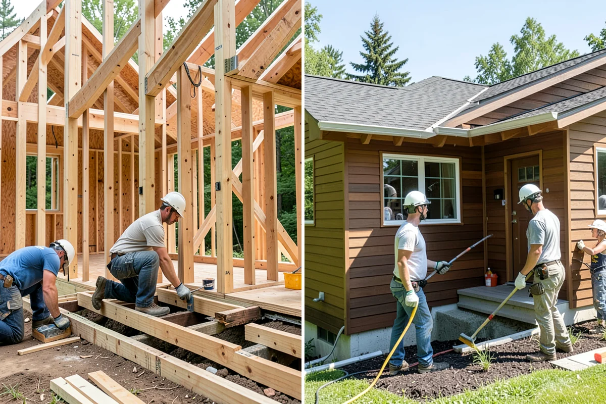 Fascia Repair in Kenmore, King County, WA - Inspect the fascia and gutter attachment