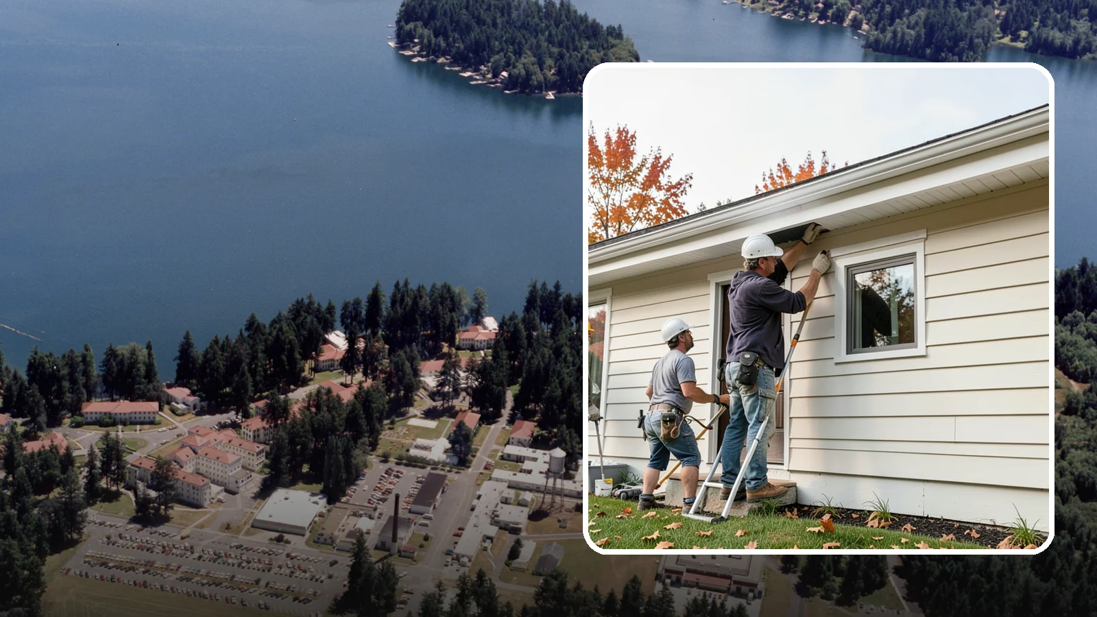 Fascia Repair in Lakewood, Pierce County, WA - Fascia repair that restores the roofline board protecting your gutters and eaves.