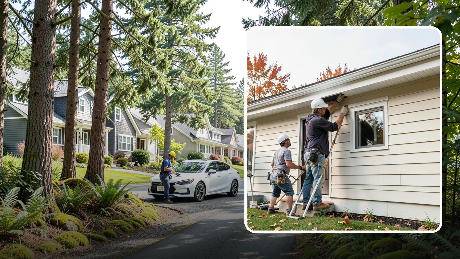 Fascia Repair in Normandy Park, King County, WA - Fascia repair that restores the roofline board protecting your gutters and eaves.