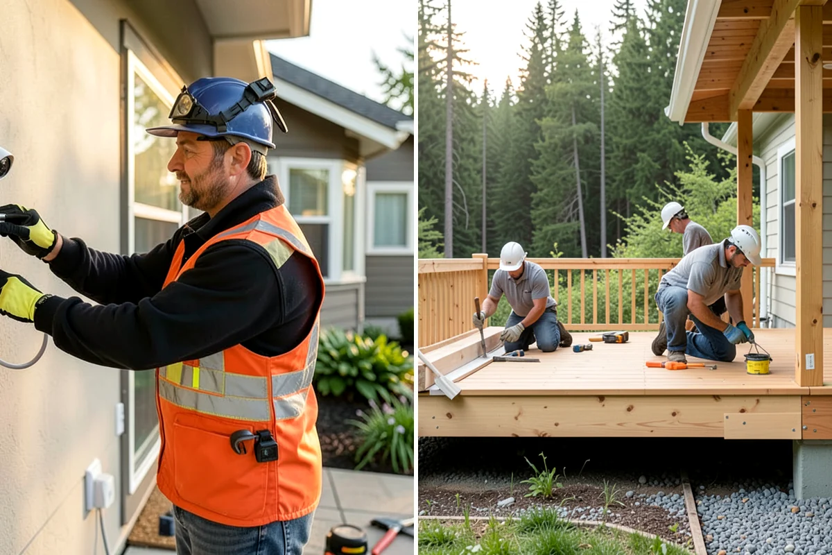 Fascia Repair in Normandy Park, King County, WA - Inspect the fascia and gutter attachment