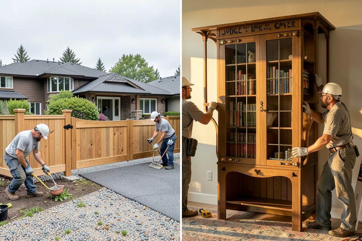 Fascia Repair in Pacific, King County, WA - Inspect the fascia and gutter attachment
