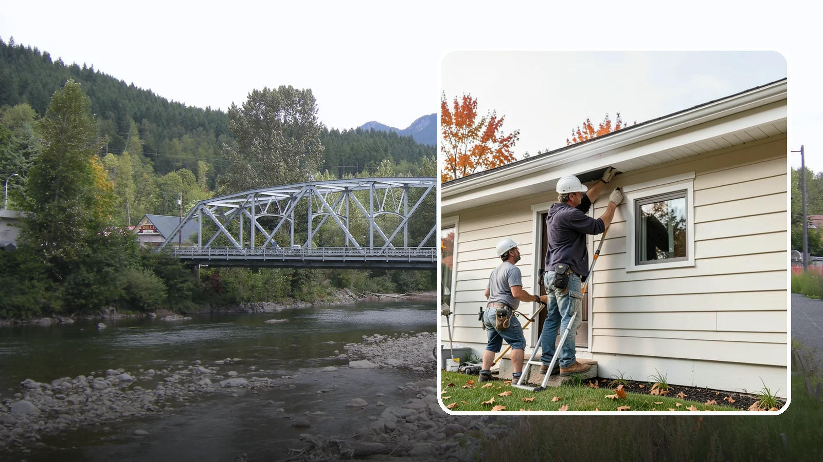 Fascia Repair in Skykomish, King County, WA - Fascia repair that restores the roofline board protecting your gutters and eaves.