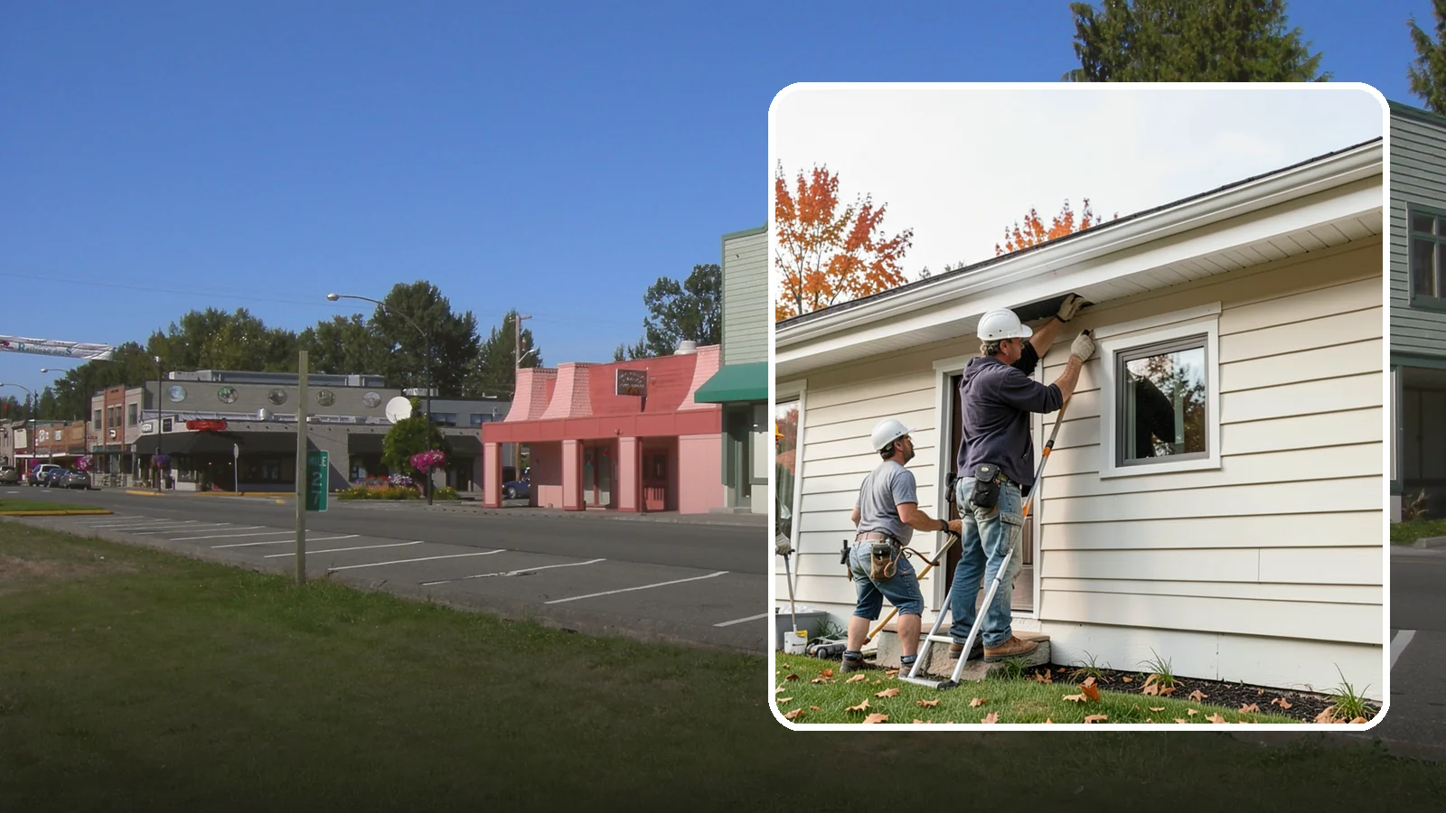 Fascia Repair in Snoqualmie, King County, WA - Fascia repair that restores the roofline board protecting your gutters and eaves.