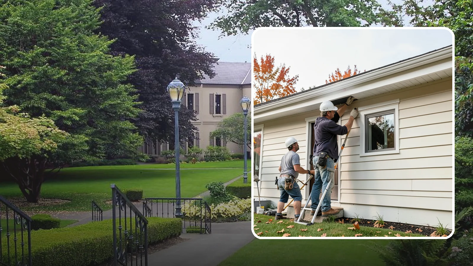 Fascia Repair in Woodinville, King County, WA - Fascia repair that restores the roofline board protecting your gutters and eaves.