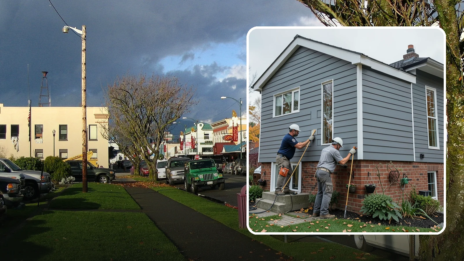 Fascia Replacement in Arlington, Snohomish County, WA - Full fascia replacement that renews the roofline boards protecting your eaves and gutters.