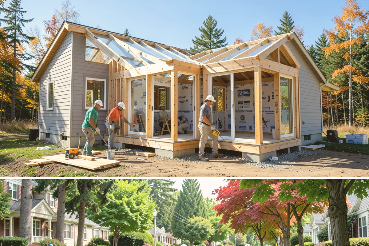 Fascia Replacement in Beaux Arts Village, King County, WA - Summer and early fall provide the dry window needed for replacement and finishing.