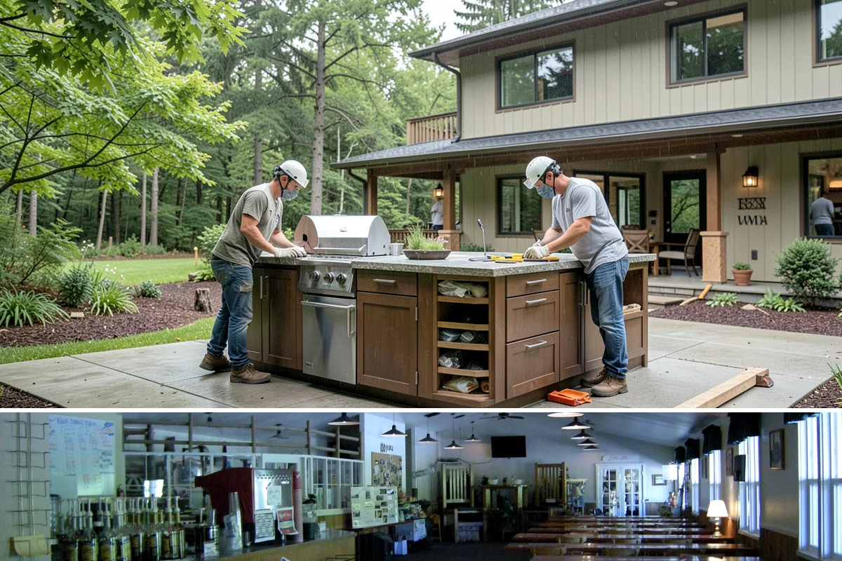Fascia Replacement in Black Diamond, King County, WA - Summer and early fall provide the dry window needed for replacement and finishing.