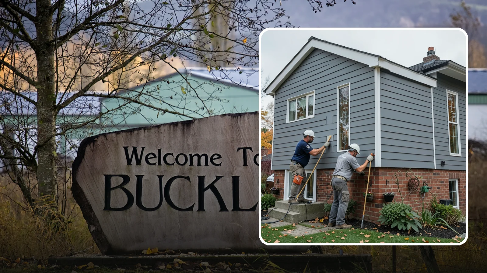 Fascia Replacement in Buckley, Pierce County, WA - Full fascia replacement that renews the roofline boards protecting your eaves and gutters.