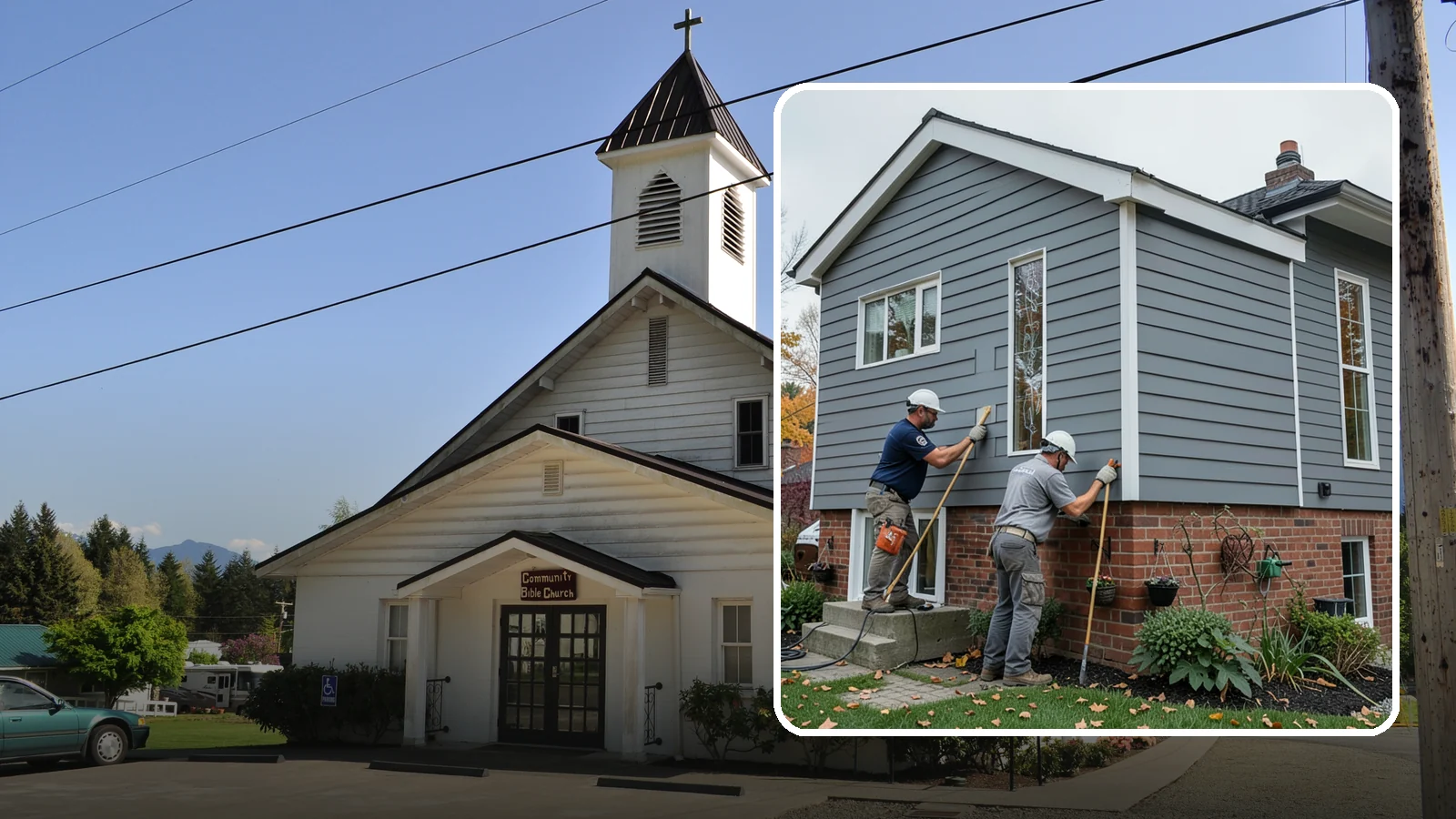 Fascia Replacement in Concrete, Skagit County, WA - Full fascia replacement that renews the roofline boards protecting your eaves and gutters.
