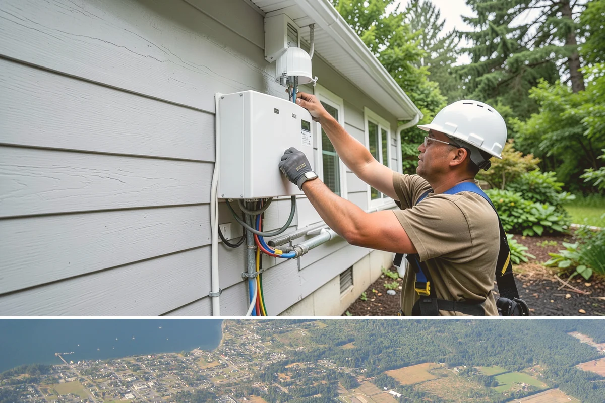 Fascia Replacement in Coupeville, Island County, WA - Summer and early fall provide the dry window needed for replacement and finishing.