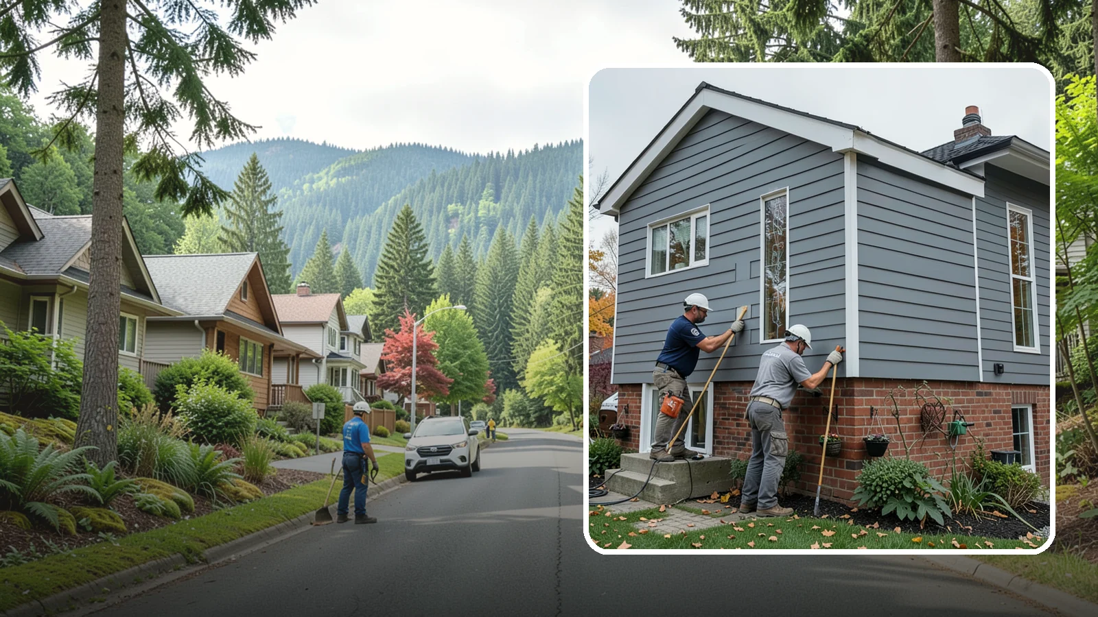 Fascia Replacement in Darrington, Snohomish County, WA - Full fascia replacement that renews the roofline boards protecting your eaves and gutters.