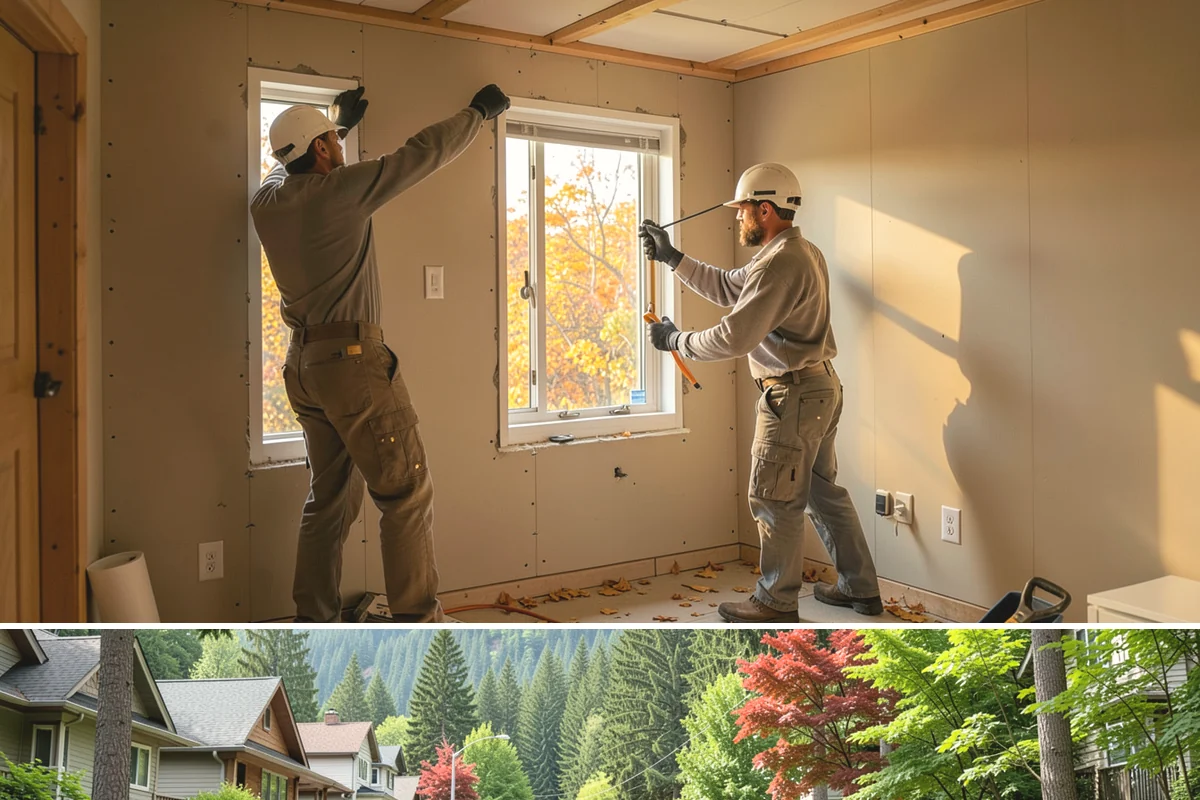 Fascia Replacement in Darrington, Snohomish County, WA - Summer and early fall provide the dry window needed for replacement and finishing.