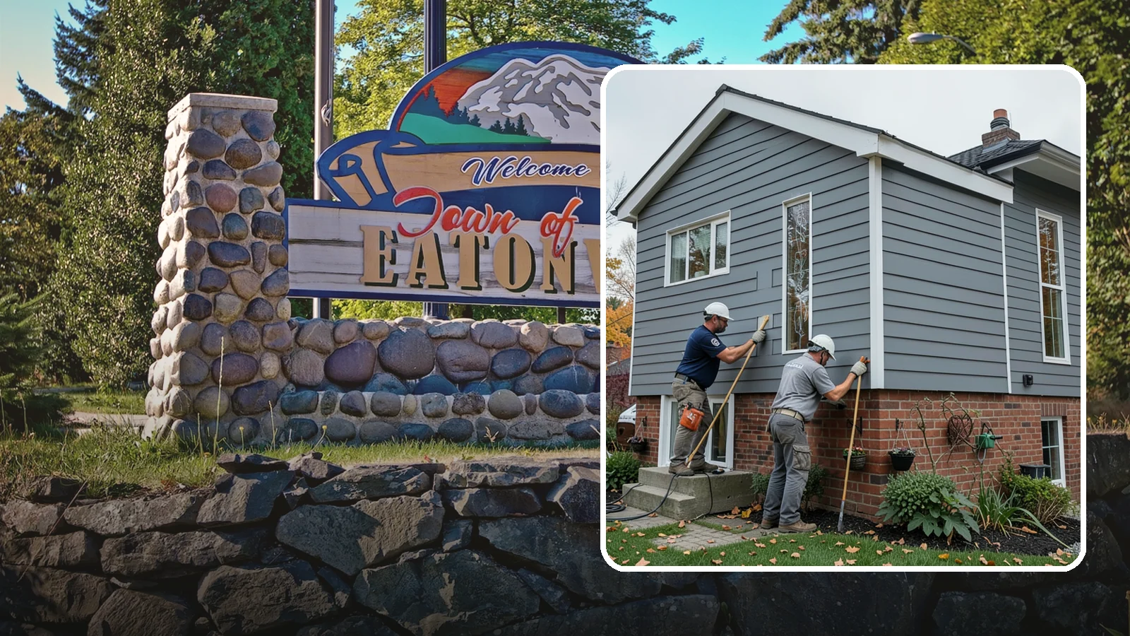 Fascia Replacement in Eatonville, Pierce County, WA - Full fascia replacement that renews the roofline boards protecting your eaves and gutters.