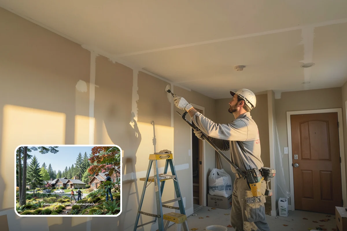 Fascia Replacement in Edgewood, Pierce County, WA - Renews the entire roofline in one project