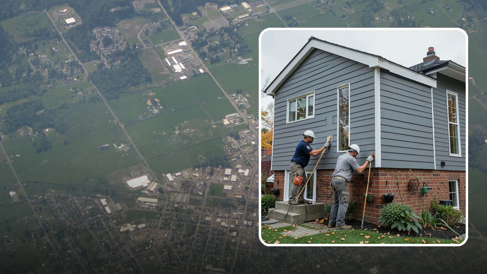 Fascia Replacement in Enumclaw, King County, WA - Full fascia replacement that renews the roofline boards protecting your eaves and gutters.