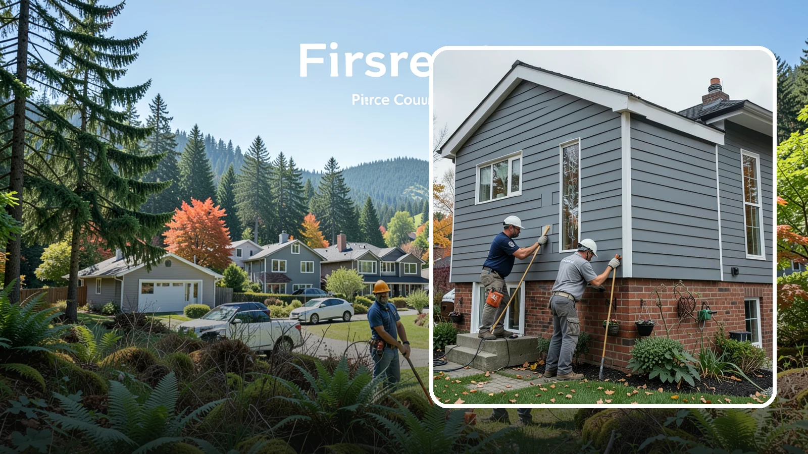 Fascia Replacement in Fircrest, Pierce County, WA - Full fascia replacement that renews the roofline boards protecting your eaves and gutters.