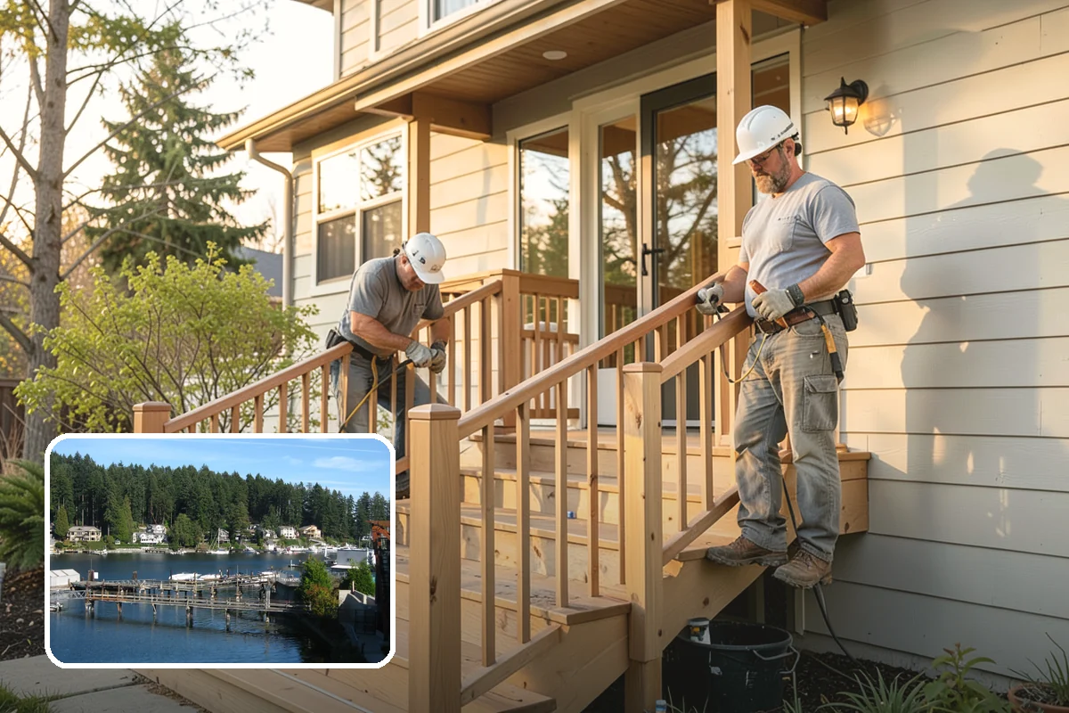 Fascia Replacement in Gig Harbor, Pierce County, WA - Renews the entire roofline in one project