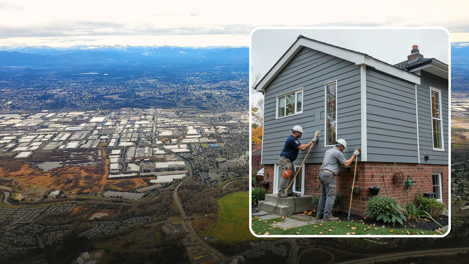 Fascia Replacement in Kent, King County, WA - Full fascia replacement that renews the roofline boards protecting your eaves and gutters.